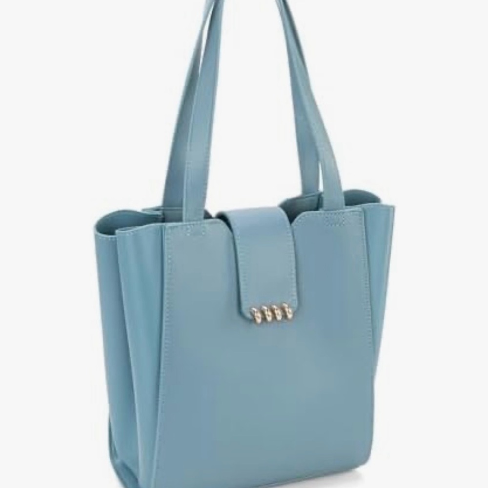 Montana West Blue Tote Bag